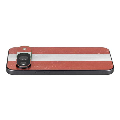 Latvia Flag Distressed Google Pixel 9 Skin